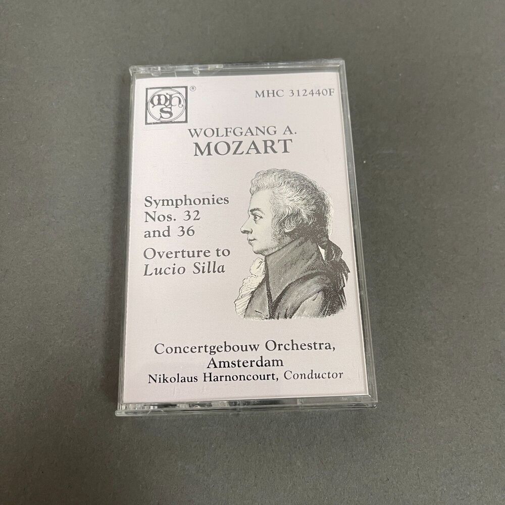 Wolfgang A. Mozart Concertgebouw‎ Orchestra Amsterdam Cassette
